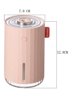 Generic Portable Air Humidifier Safe Ultrasonic Light Night For Home GXZ20003 Pink/Clear  - Image 4