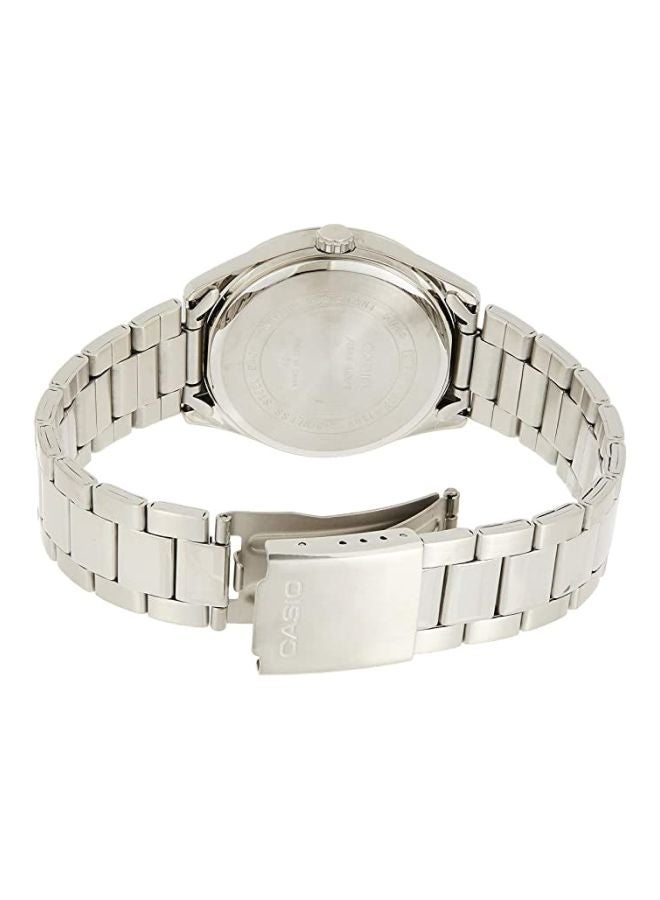 CASIO Men's Enticer Water Resistant Analog Watch Mtp-1302D-1A1VDF - 30 mm - Silver - Image 4