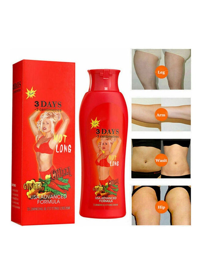Aichun beauty Hot Long Chilli Ginger Slimming and Fitting Cream Red 200ml  - Image 2