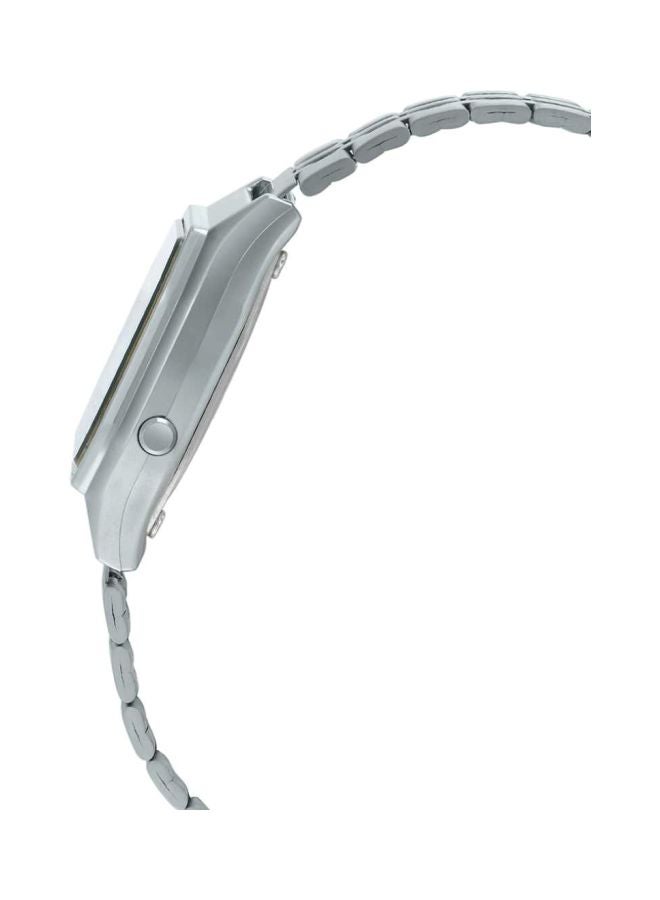 CASIO Women's Stainless Steel Digital Watch LA680WA-2CDF - 29 mm - Silver - Image 3