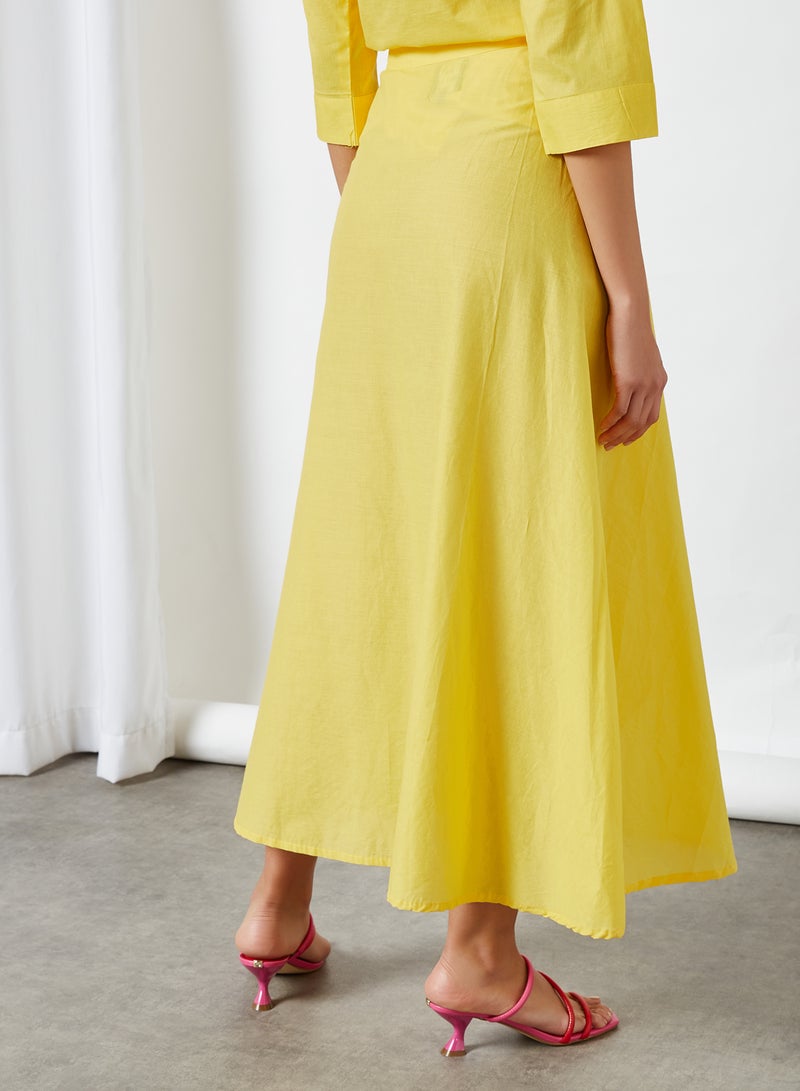 Aila - Fashion Bottom Skirts Yellow - Image 1
