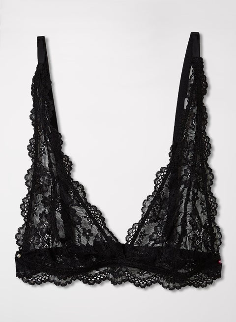 Lace Bralette Black