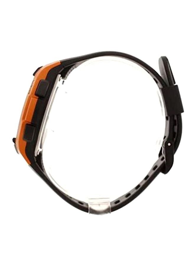 كاسيو ساعة يد رقمية بسوار من الراتينج طراز WS-2000H-4AVEF - مقاس 44 مم - لون أسود للرجال - Image 3