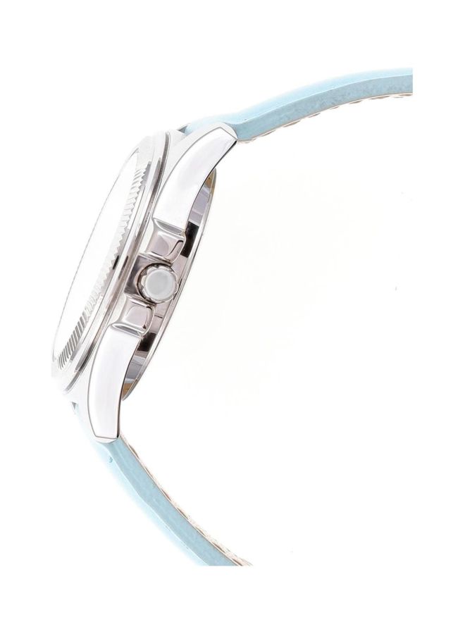 كاسيو ساعة يد إنتايسر بعقارب طراز LTP-2089L-2AVDF - 33 مم - أزرق للنساء - Image 3