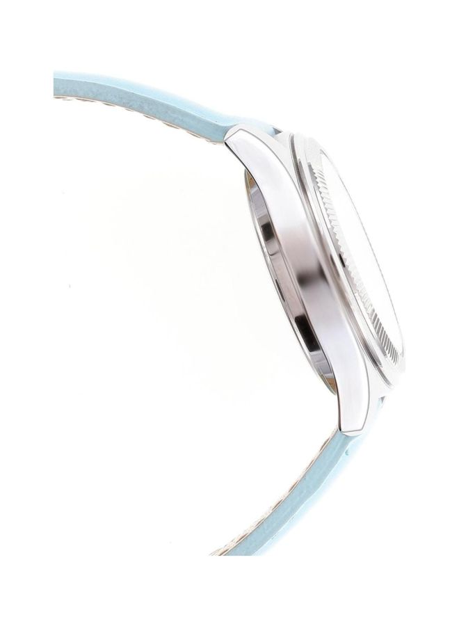 كاسيو ساعة يد إنتايسر بعقارب طراز LTP-2089L-2AVDF - 33 مم - أزرق للنساء - Image 4