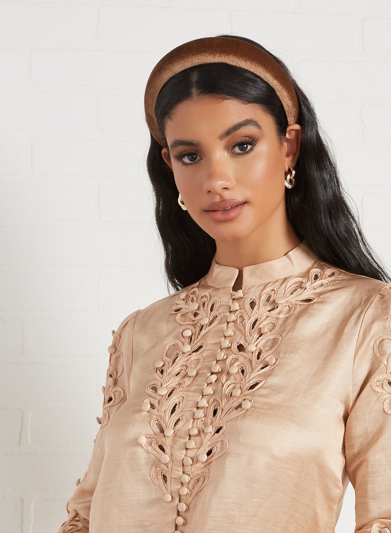 فيرو مودا طوق شعر بيلا مخملي تورتيس شيل - Image 1