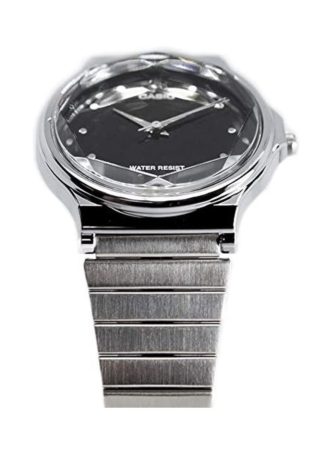 كاسيو ساعة يد بعقارب ومقاومة للماء طراز MQ-1000D-1ADF - 39 مم - فضي للنساء - Image 4