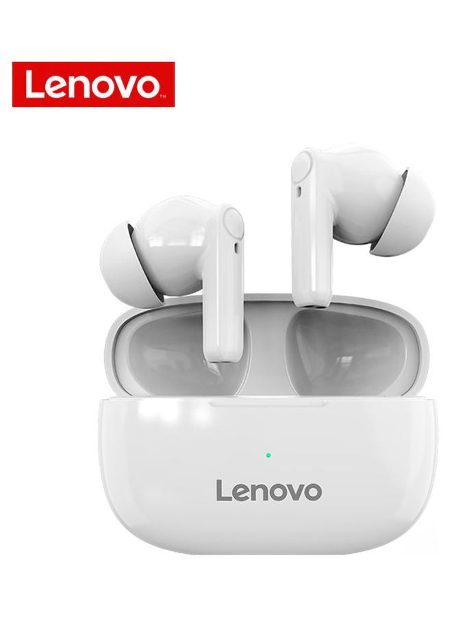 Lenovo TWS In-Ear Earbuds With Charging Case White - Image 1