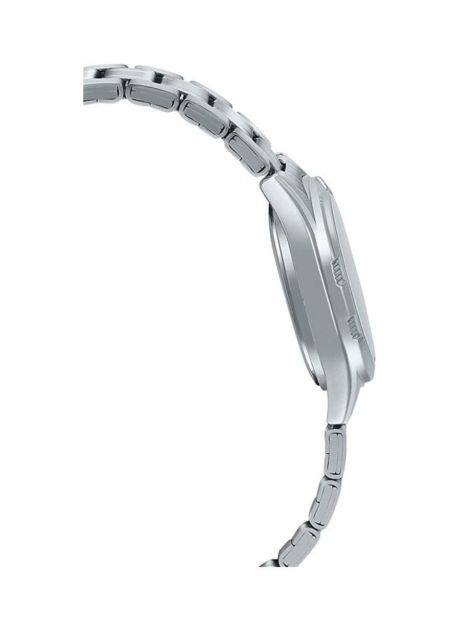 كاسيو ساعة يد إنتايسر بعقارب مقاومة للماء طراز LTP-1308D-1A2VDF - 31 مم - فضي للنساء - Image 4