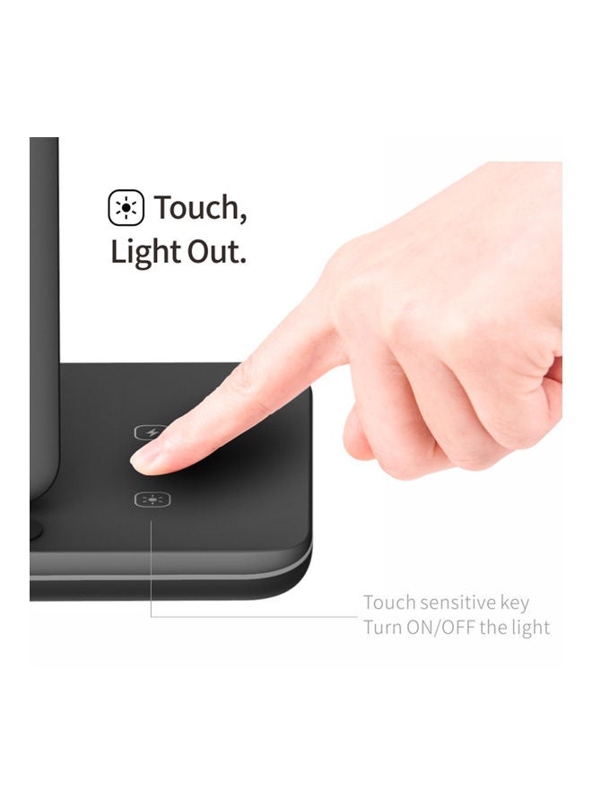 3-in-1 Wirelessly Charger Fast Charging Dock Black  - Image 4