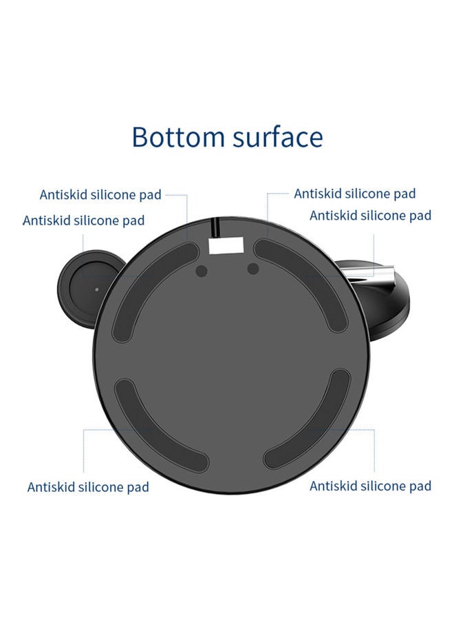 3-in-1 Wireless Fast Charging Stand Quick Charger Multicolour - Image 4