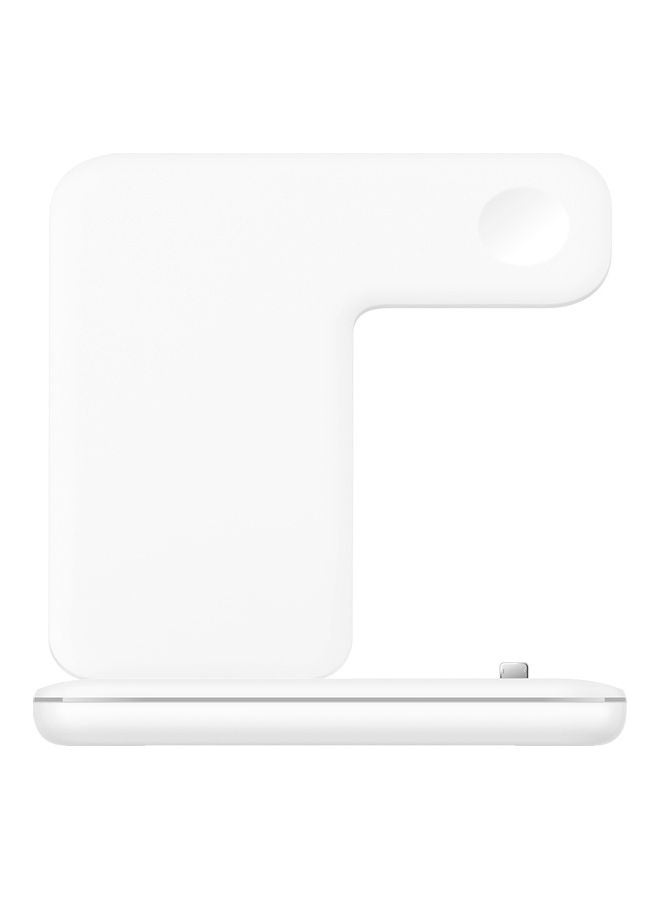 3-in-1 Z5 Wireless Charger Stand White - Image 3