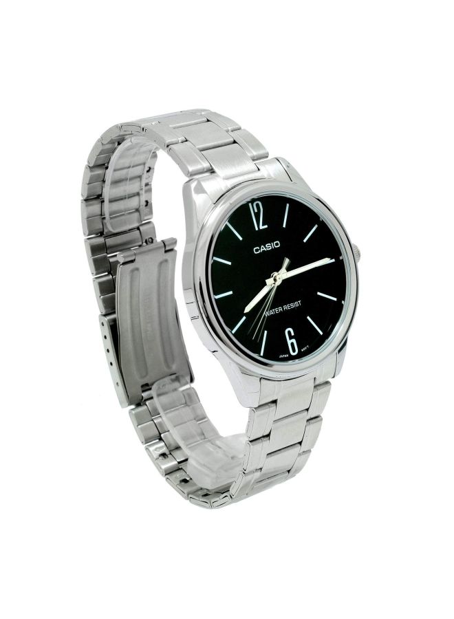 CASIO Women's Stainless Steel Analog Watch LTP V005D 1B - 28 mm - Silver - Image 4