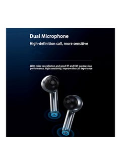 Lenovo XG01 True Wireless Gaming Earbuds 50ms HiFi Sound Built-in Mic White  - Image 3