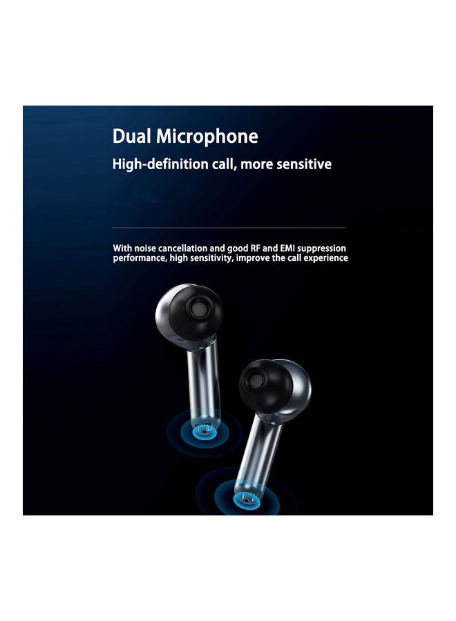 Lenovo - XG01 True Wireless Gaming Earbuds 50ms HiFi Sound Built-in Mic White - Image 1