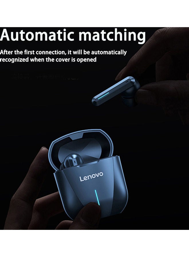 Lenovo - XG01 True Wireless Gaming Earbuds 50ms HiFi Sound Built-in Mic White - Image 1