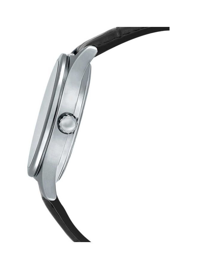 CASIO Women's Leather Analog Wrist Watch LTP-V002L-7BUDF - 31 mm - Black  - Image 4