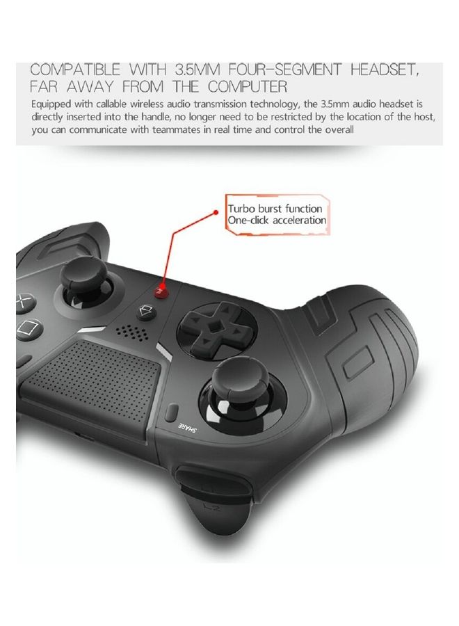 Generic - Wireless PS4 Controller With Turbo Function - Image 1