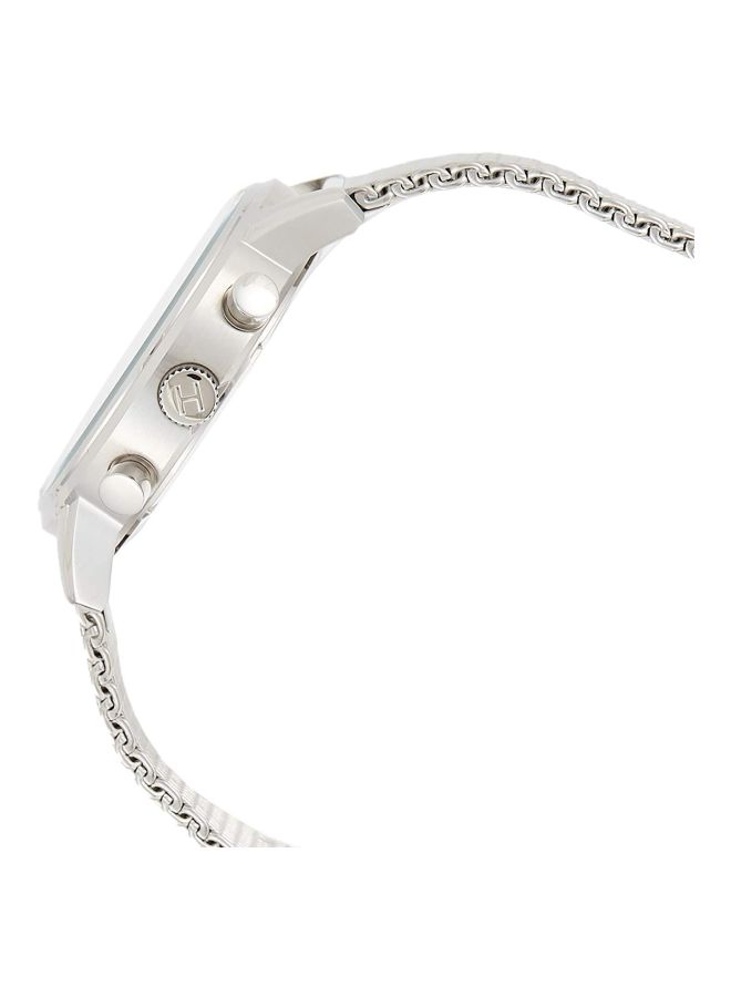 TOMMY HILFIGER - Men's Round Shape Stainless Steel Analog Wrist Watch 44 mm - Silver - 1791398 - Image 1