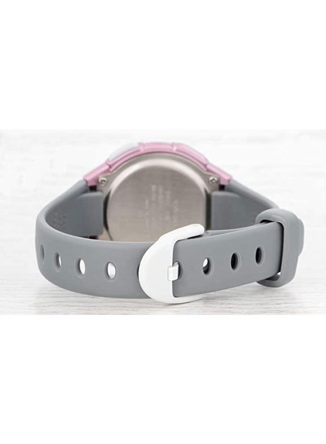 CASIO Women's Illuminator Water Resistant Digital Watch LW-203-2AVDF - 38 mm - Grey - Image 2