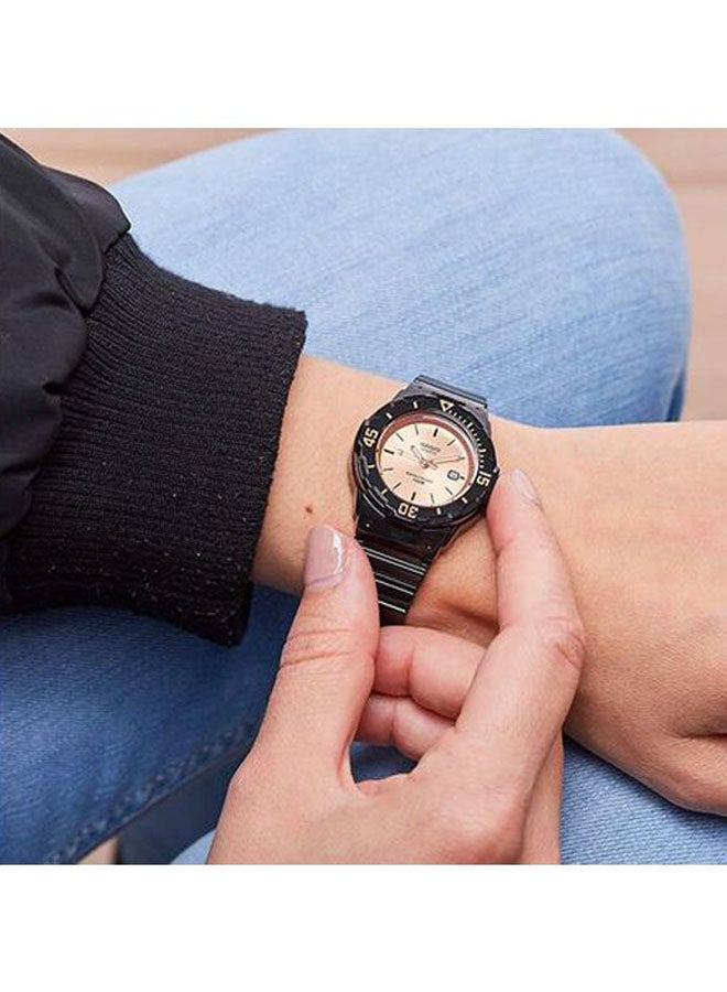 CASIO Women's Resin Analog Watch LRW-200H-9E2VEF - 39 mm - Black - Image 3
