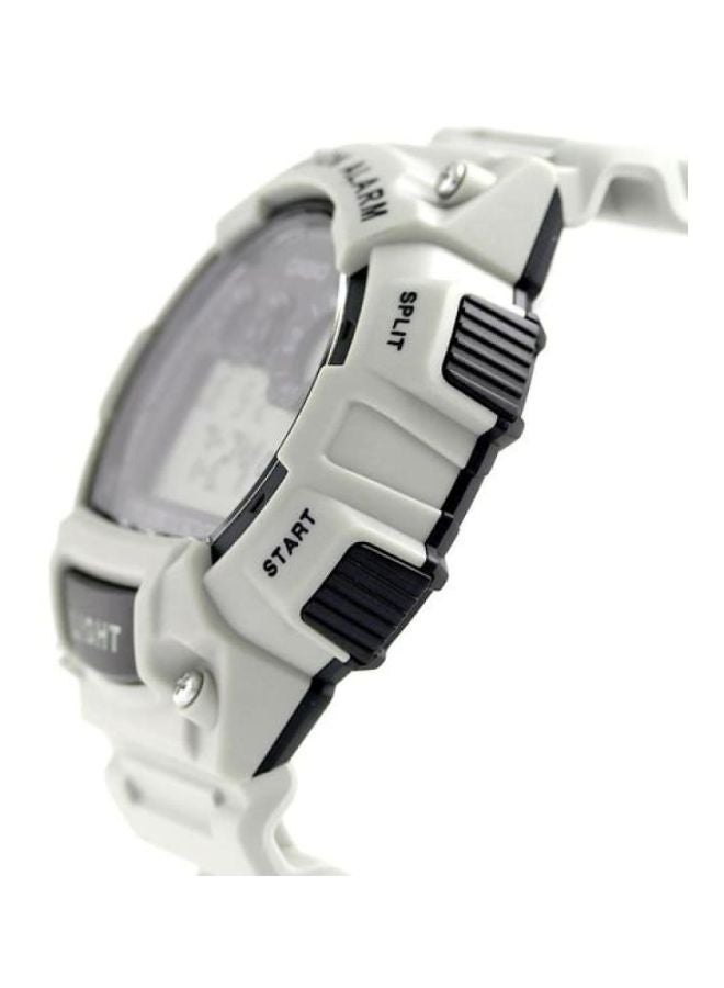 CASIO Men's Water Resistant Digital Watch W-735H-8A2VDF - 47 mm - Grey  - Image 3