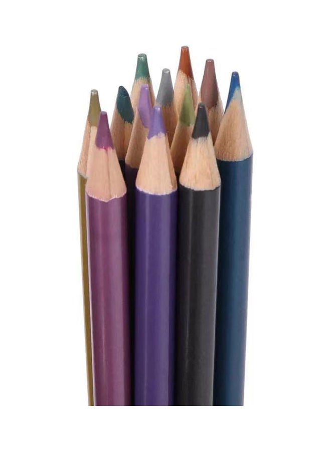 Generic 72-Piece Professional Drawing Pencils Set Multicolour  - Image 4