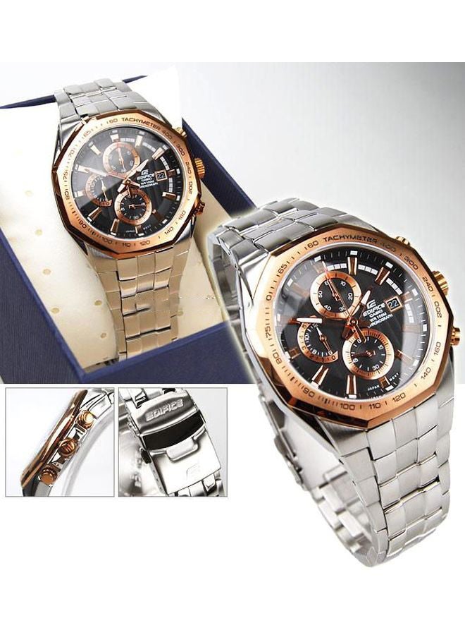 كاسيو ساعة يد إيديفايس كرونوغراف EF-531D-1A2VDF للرجال - Image 2