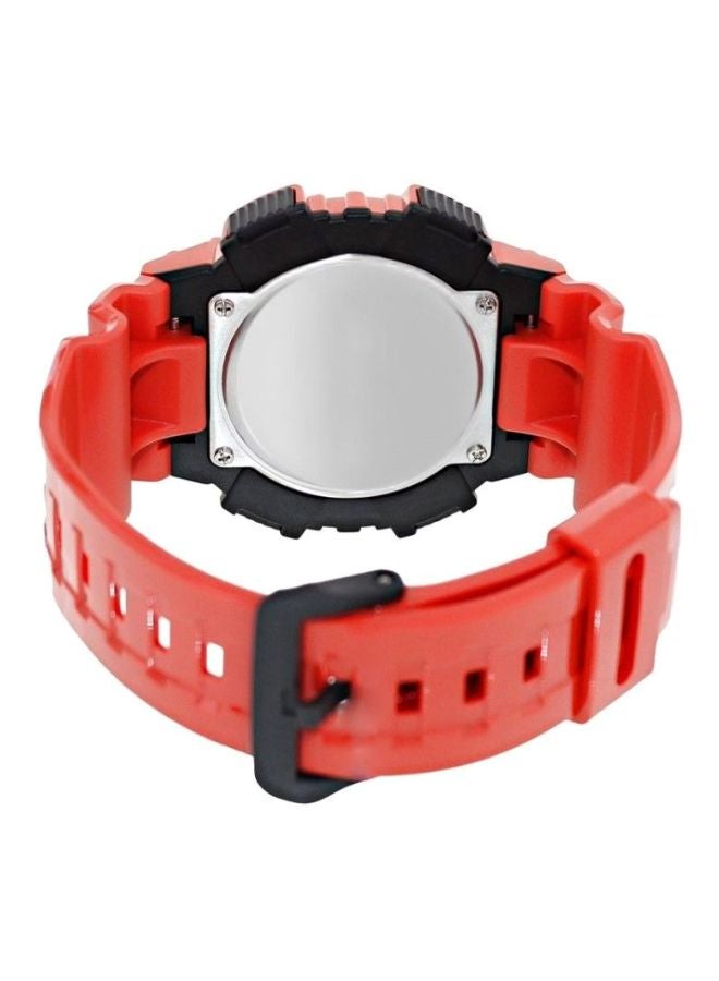 CASIO Men's Youth Water Resistant Analog & Digital Watch AQ-S810WC-4AVDF - 47 mm - Red - Image 2