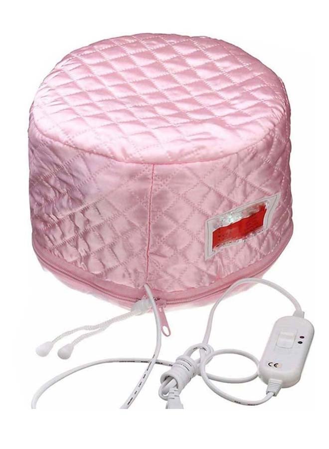 Hair Steamer Cap Pink 23 x 17cm - Image 1
