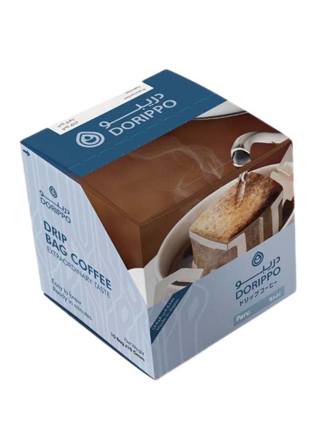 DORIPPO Drip Bag Coffee 10grams Pack of 10 