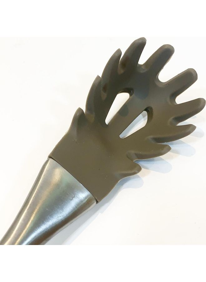 إليس كيتشنوير ملعقة السباغيتي من الستانلس ستيل فضي رمادي - Image 2