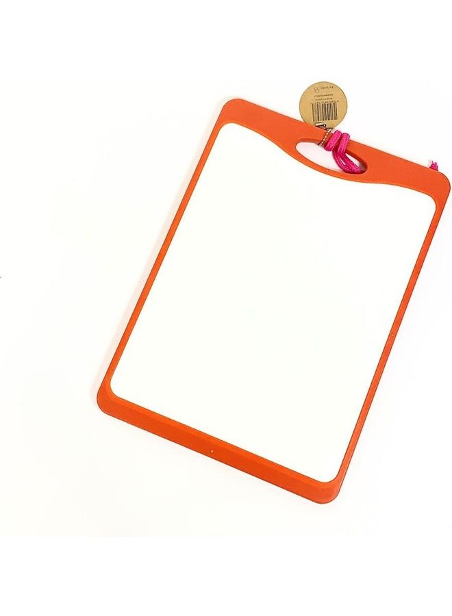 إليس كيتشنوير لوح تقطيع أبيض/برتقالي