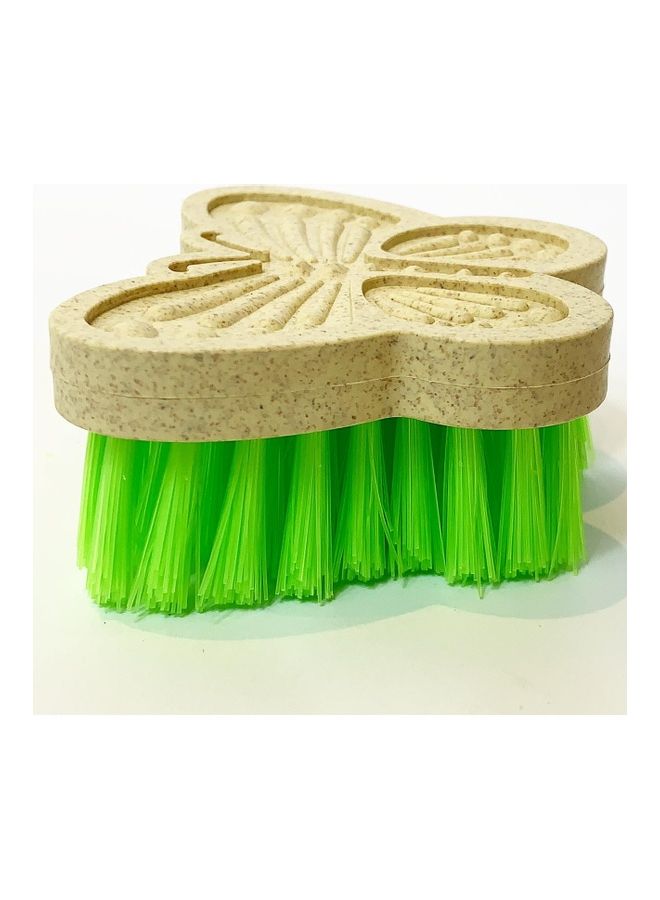 إليس كيتشنوير فرشاة تنظيف بتصميم فراشة بيج / أخضر - Image 1