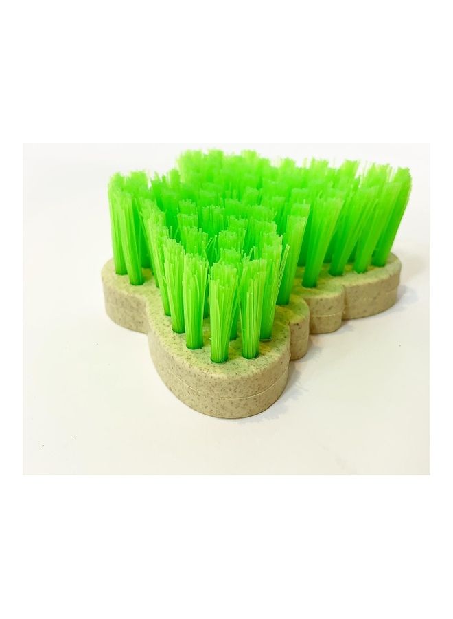 إليس كيتشنوير فرشاة تنظيف بتصميم فراشة بيج / أخضر - Image 2