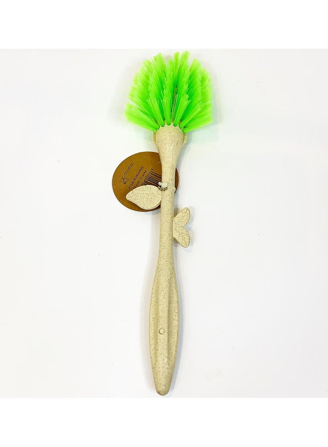 إليس كيتشنوير فرشاة تنظيف بلاستيكية بيج / أخضر - Image 1