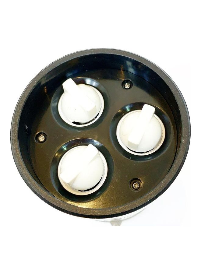 Eliss Kitchenware 3-In-1 Plastic Pepper Mill Silver/Grey/Clear - Image 2