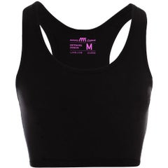 Mesery Bundle Of Three Full Coverage Non-wired Cross Back Sportive Bra Black  - Image 2