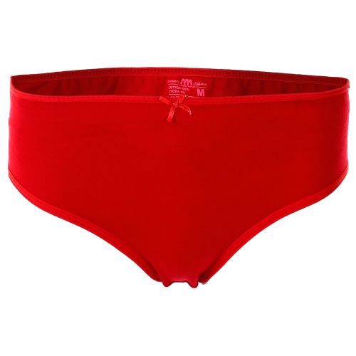 Mesery - Bundle OF Six Brief Smooth Cotton Hipster Panties Multicolour - Image 1