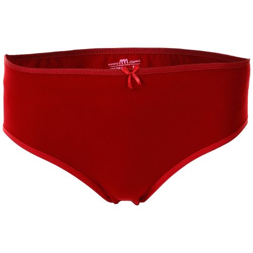 Mesery - Bundle OF Six Brief Smooth Cotton Hipster Panties Multicolour - Image 1