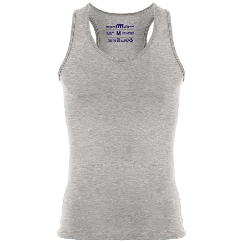 Mesery - Bundle Of (4) Solid Sleeveless Comfy Undershirts Multicolour - Image 1
