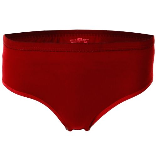 Mesery - Bundle OF Three Brief Smooth Cotton Hipster Panties Multicolour - Image 1