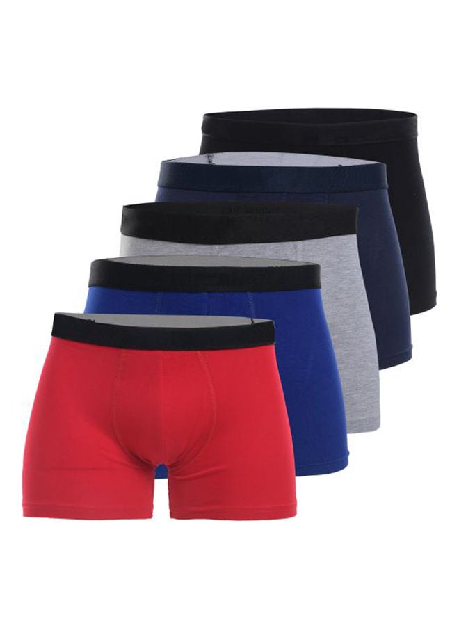 Mesery Bundle Of Five Boxers Multicolour  - Image 1