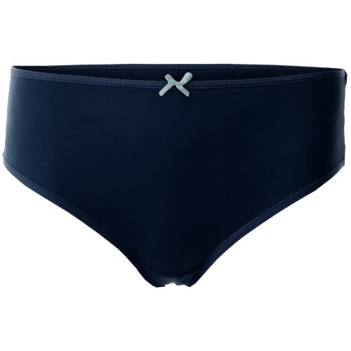 Mesery - Bundle OF Three Brief Smooth Cotton Hipster Panties Blue - Image 1