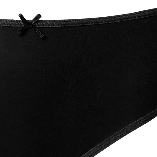Mesery - Bundle OF Three Brief Smooth Cotton Hipster Panties Multicolour - Image 1