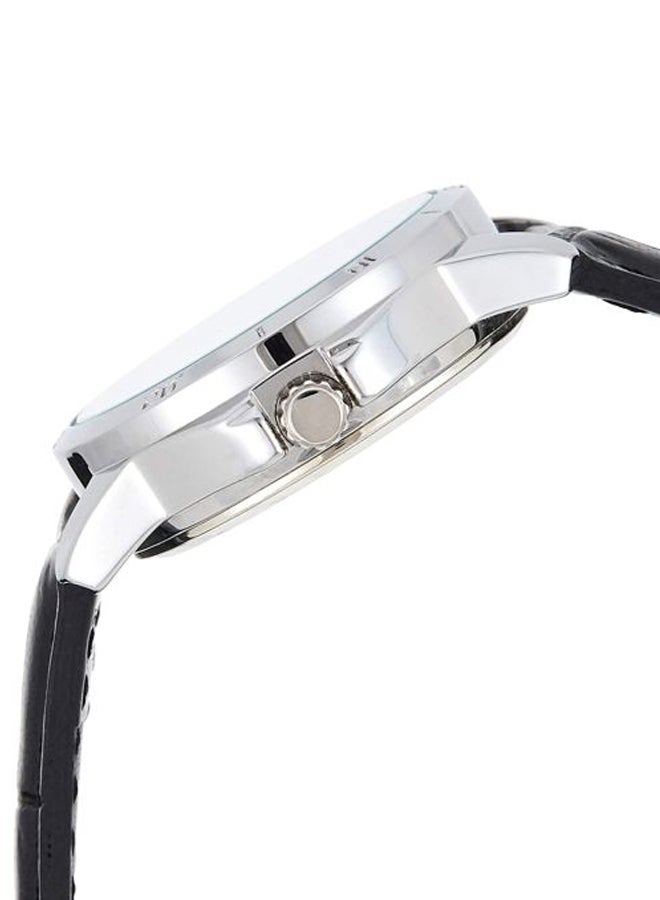 كاسيو ساعة يد بعقارب وسوار من الجلد طراز LTP-V004L-7A - قياس 30 مم - لون أسود للنساء - Image 3