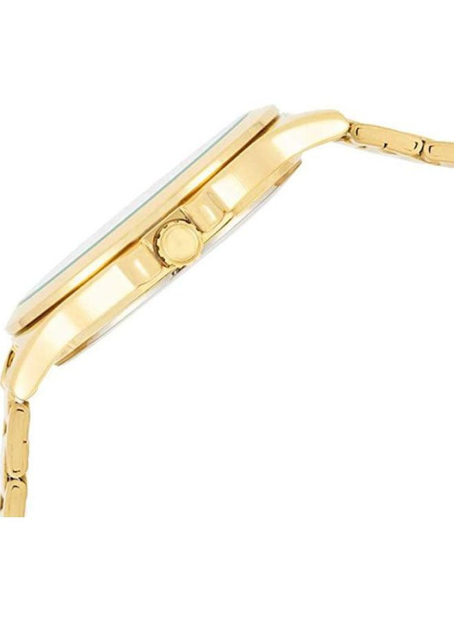 CASIO Women's Water Resistant Stainless Steel Analog Watch LTP-V300G-7AUDF - 38 mm - Gold - Image 3