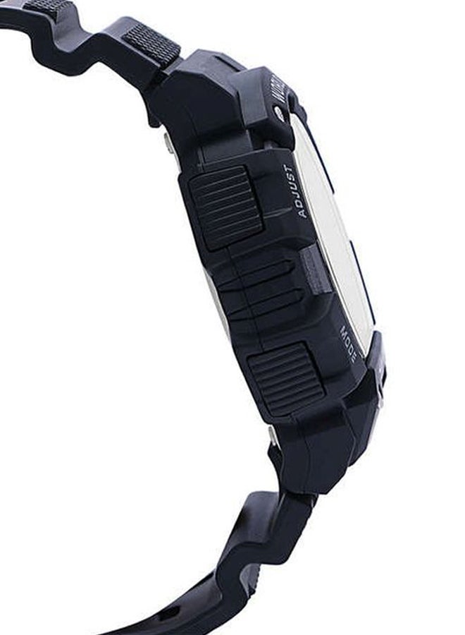 كاسيو ساعة يد رقمية مقاومة للماء طراز AE-1400WH-1AVDF - 51 مم - أسود للرجال  - Image 3
