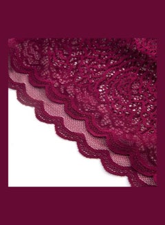 Generic Women's Comfy Thin Bra Red  - Image 4