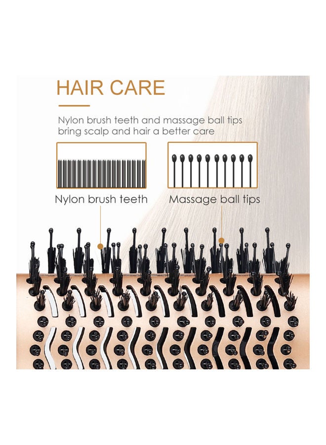 Generic Multifunctional Electric Comb And Hairdryer Black/Gold 37x7.7x9.5cm  - Image 3